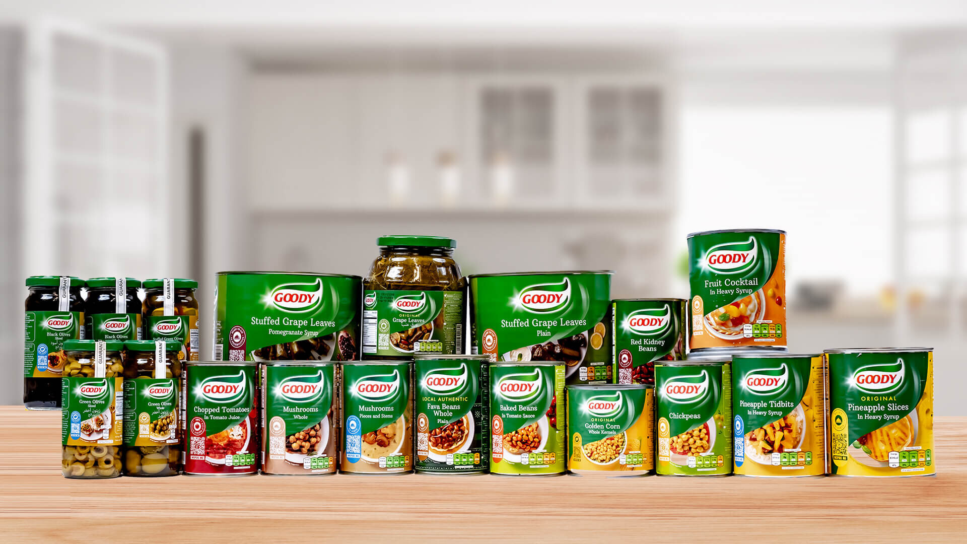 الفواكه والخضروات المعلبة